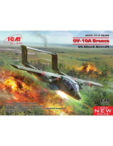 [NO_DESC] OV-10 Bronco, US Attack Aircraft (100% new molds), 1/48 -...