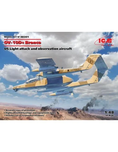 [NO_DESC] OV-10D+ Bronco, US Attack Aircraft, 1/48 - ICM 48301
