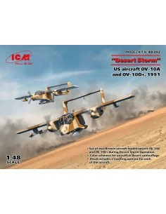 'Desert Storm'. US aircraft OV-10A and OV-10D+, 1991, 1/48 - ICM 48302