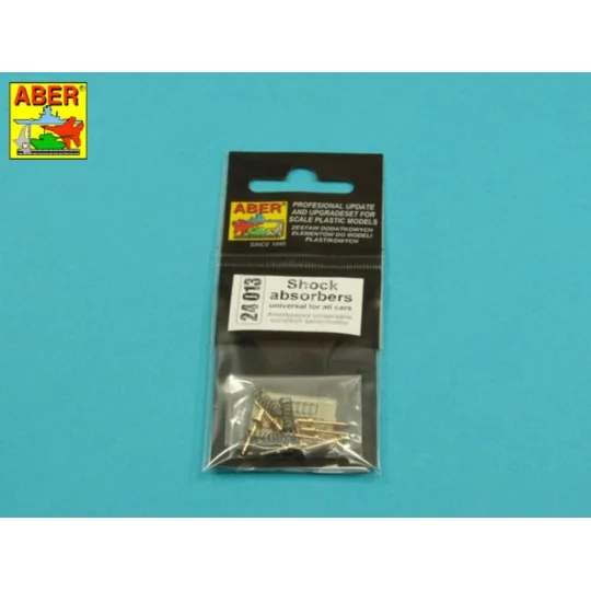 Shock absorbers, 1/24 - Aber Models 24013