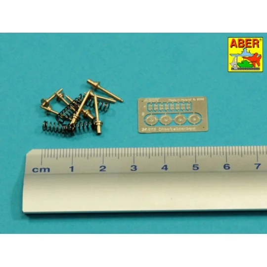 Shock absorbers, 1/24 - Aber Models 24013