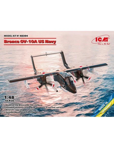 [NO_DESC] Bronco OV-10A US Navy, 1/48 - ICM 48304