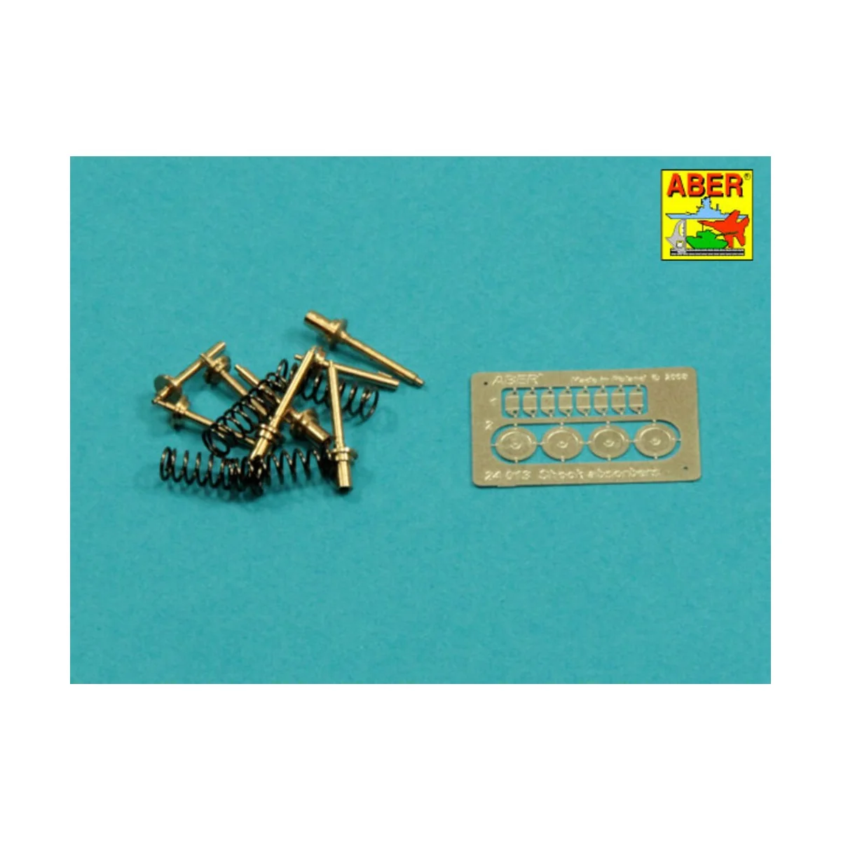 Shock absorbers, 1/24 - Aber Models 24013