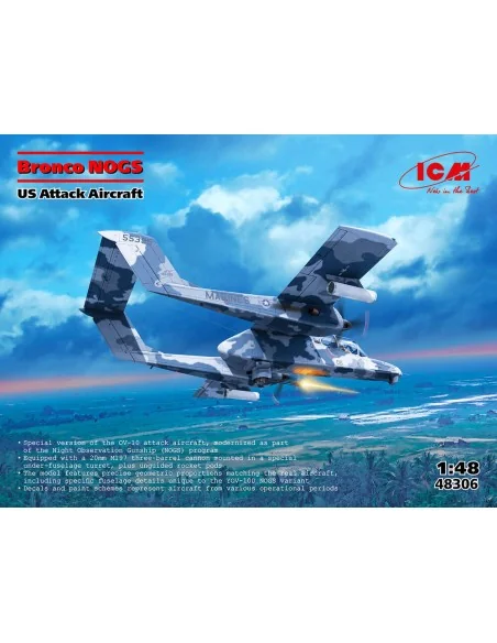 Bronco NOGS, US Attack Aircraft, 1/48 - ICM 48306