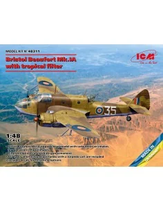Bristol Beaufort Mk.IA with tropical filter, 1/48 - ICM 48311