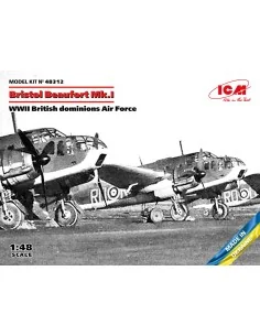 Bristol Beaufort Mk.I, WWII British dominions Air Force, 1/48 - ICM...