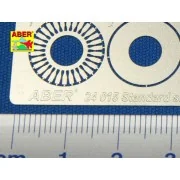 Standart slotted discs brakes dia.14mm, 1/24 - Aber Models 24015