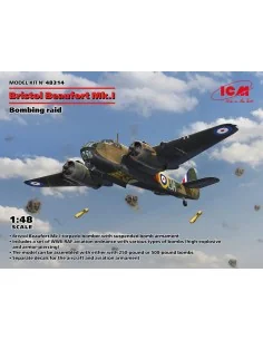 Bristol Beaufort Mk.I. Bombing raid, 1/48 - ICM 48314