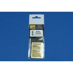 Hose clamps, 1/24 - Aber Models 24017