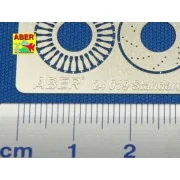 Standard drilled discs brakes dia 14mm - Aber Models 24019