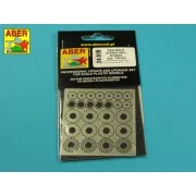 Standard drilled discs brakes dia 14mm, 1/24 - Aber Models 24019 Standard drilled discs brakes dia 14mm, 1/24 - Aber Models 24019