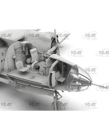 B-26B Marauder, WWII American Bomber (100% new molds), 1/48 - ICM 4...