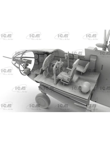 B-26B Marauder, WWII American Bomber (100% new molds), 1/48 - ICM 4...