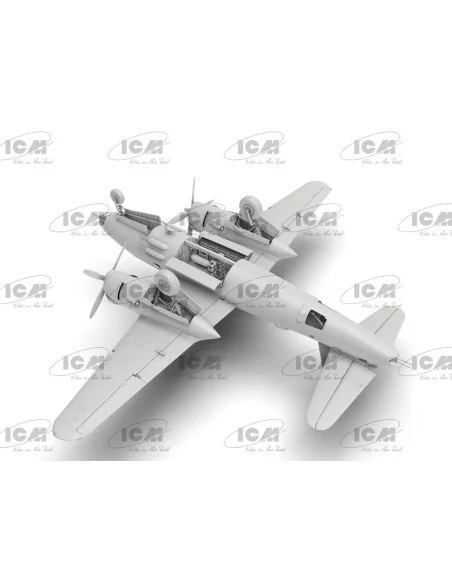 B-26B Marauder, WWII American Bomber (100% new molds), 1/48 - ICM 4...