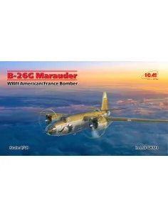 B-26G Marauder, WWII American/France Bomber, 1/48 - ICM 48323
