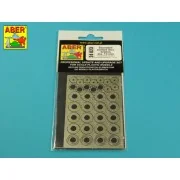 Standard slotted discs 13mm - Aber Models 24023