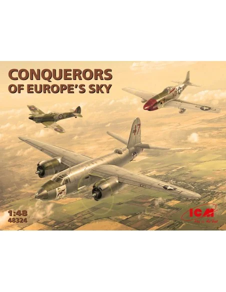 Conquerors of Europe's Sky, 1/48 - ICM 48324