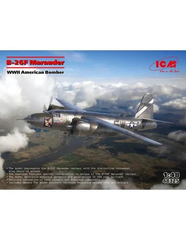 B-26F Marauder, WWII American Bomber, 1/48 - ICM 48325