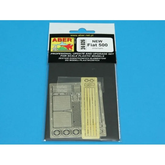 New Fiat 500, 1/24 - Aber Models 24026