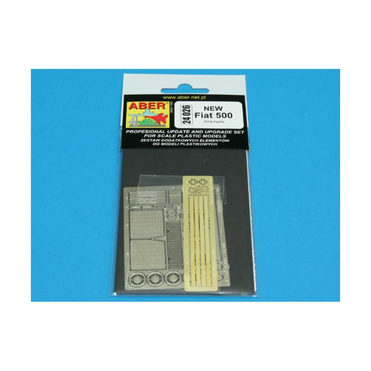 New Fiat 500, 1/24 - Aber Models 24026