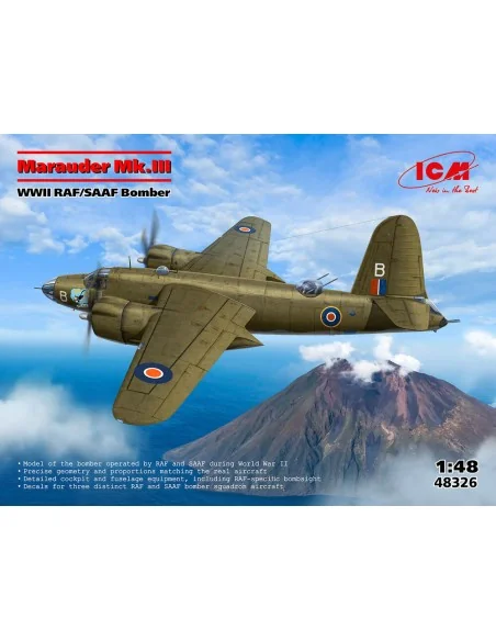Marauder Mk.III, WWII RAF/SAAF Bomber, 1/48 - ICM 48326