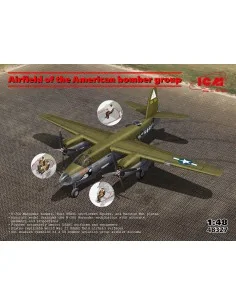 Airfield of the American bomber group, 1/48 - ICM 48327
