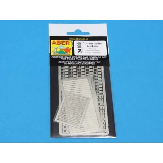 Ttrailer buckles, 1/24 - Aber Models 24030 Ttrailer buckles, 1/24 - Aber Models 24030