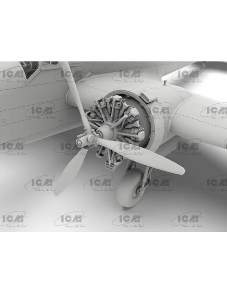 [NO_DESC] HP.52 Hampden B.Mk.I WWII British bomber (100% new molds)...