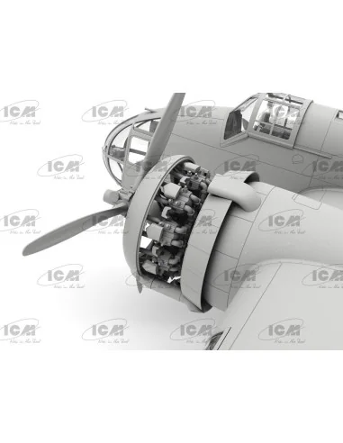[NO_DESC] HP.52 Hampden B.Mk.I WWII British bomber (100% new molds)...