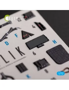 F-35B - interior 3D decals for Tamiya kit, 1/72 - Kelik K72141 2