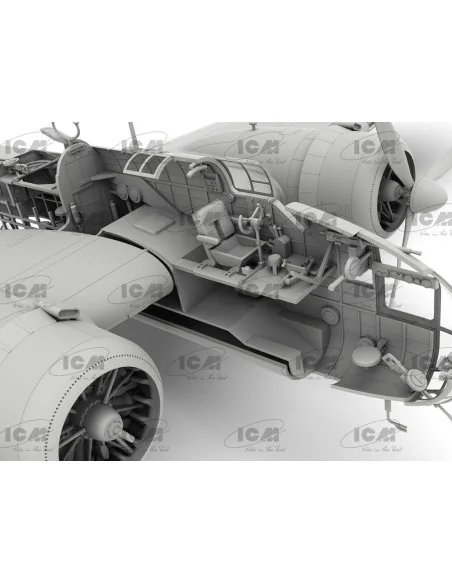 [NO_DESC] HP.52 Hampden B.Mk.I WWII British bomber (100% new molds)...