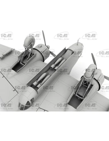 HP.52 Hampden B.Mk.I WWII British bomber (100% new molds), 1/48 - I...