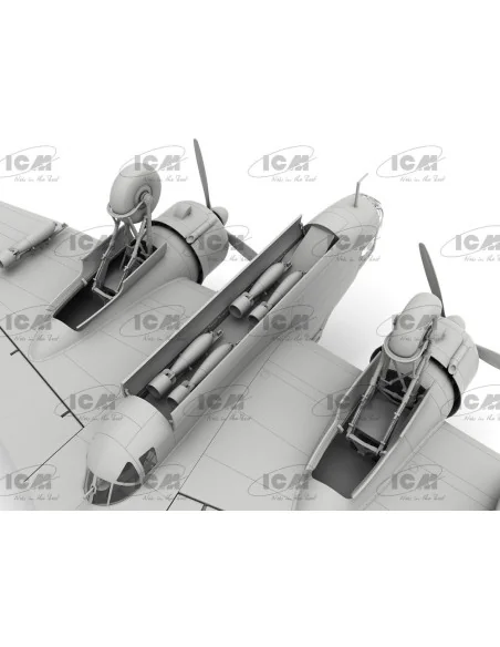 [NO_DESC] HP.52 Hampden B.Mk.I WWII British bomber (100% new molds)...