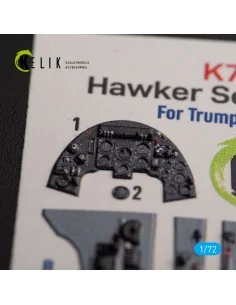 Hawker Sea Fury FB.11 - interior 3D decals for Trumpeter kit, 1/72 ... 2
