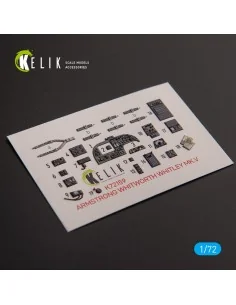 ARMSTRONG WHITWORTH WHITLEY MK.V - interior 3D decals for Airfix ki...