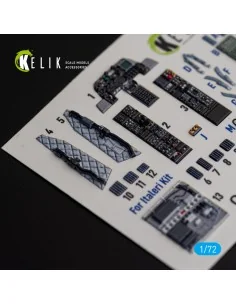 OA-10A Thunderbolt - interior 3D decals for Italeri kit, 1/72 - Kel... 2