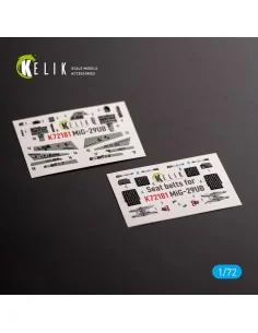 MiG-29UB - interior 3D decals for IBG models kit, 1/72 - Kelik K72181 2