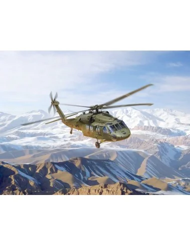 UH-60A Black Hawk, US Military Transport Helicopter, 1/48 - ICM 48361