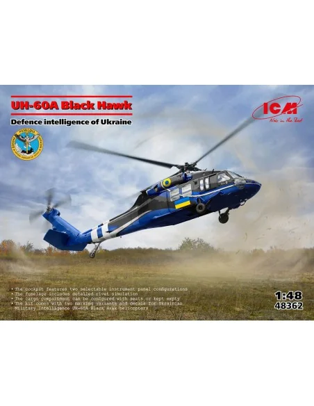 UH-60A Black Hawk, Defence intelligence of Ukraine, 1/48 - ICM 48362