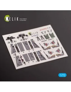 T-2 Advanced Trainer - interior 3D decals for Platz kit, 1/72 - Kel... 2
