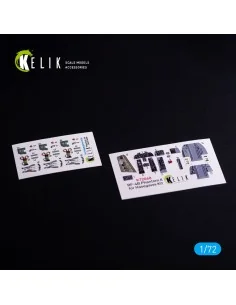 RF-4B - interior 3D decals for Hasegawa kit, 1/72 - Kelik K72068