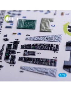 A-10C - interior 3D decals for Hasegawa kit, 1/72 - Kelik K72198 2