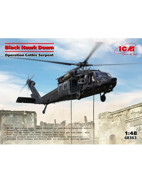 Black Hawk Down. Operation Gothic Serpent, 1/48 - ICM 48363
