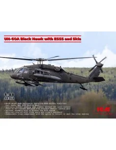 UH-60A Black Hawk with ESSS and Skis, 1/48 - ICM 48368