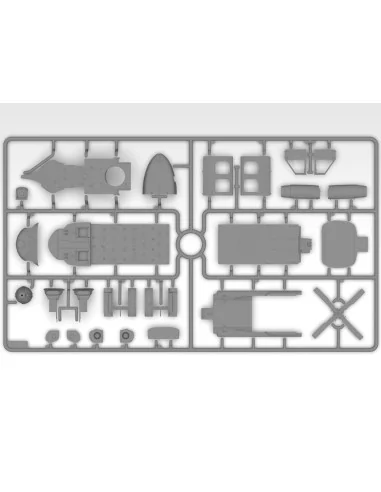 UH-60A Black Hawk with ESSS and Skis, 1/48 - ICM 48368
