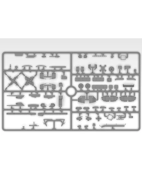 UH-60A Black Hawk with ESSS and Skis, 1/48 - ICM 48368