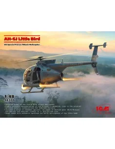 AH-6J Little Bird, US Special Forces Attack Helicopter, 1/48 - ICM ...