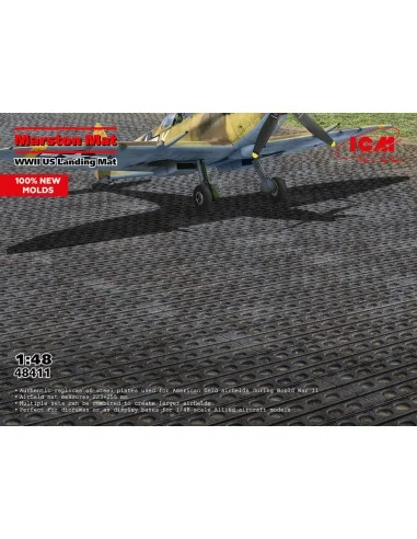 Marston Mat, WWII US Landing Mat (100% new moulds), 1/48 - ICM 48411