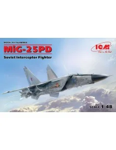 MiG-25 PD, Soviet Interceptor Fighter, 1/48 - ICM 48903