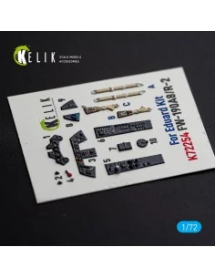 FW-190A8/R-2 - interior 3D decals for Eduard, 1/72 - Kelik K72254 2